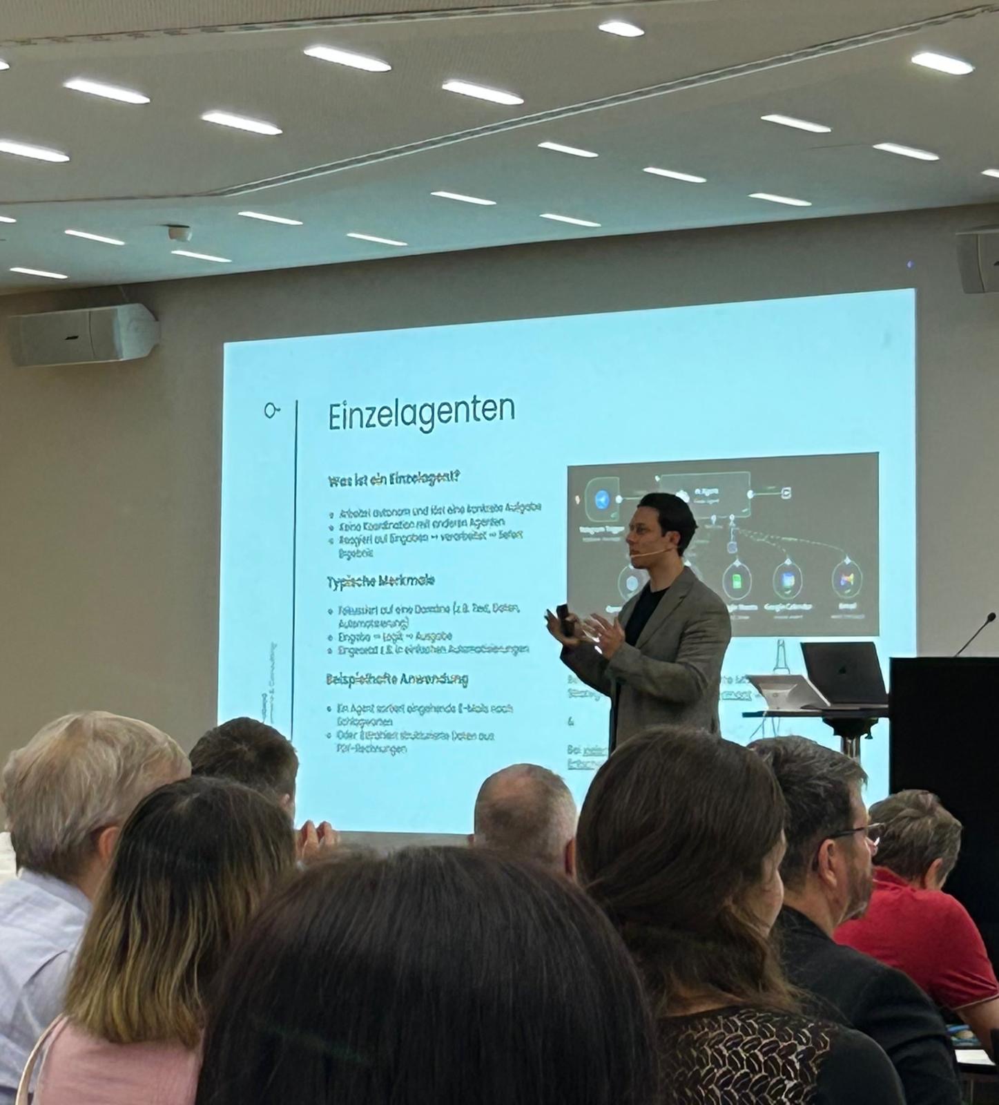 Vortrag mit Publikum