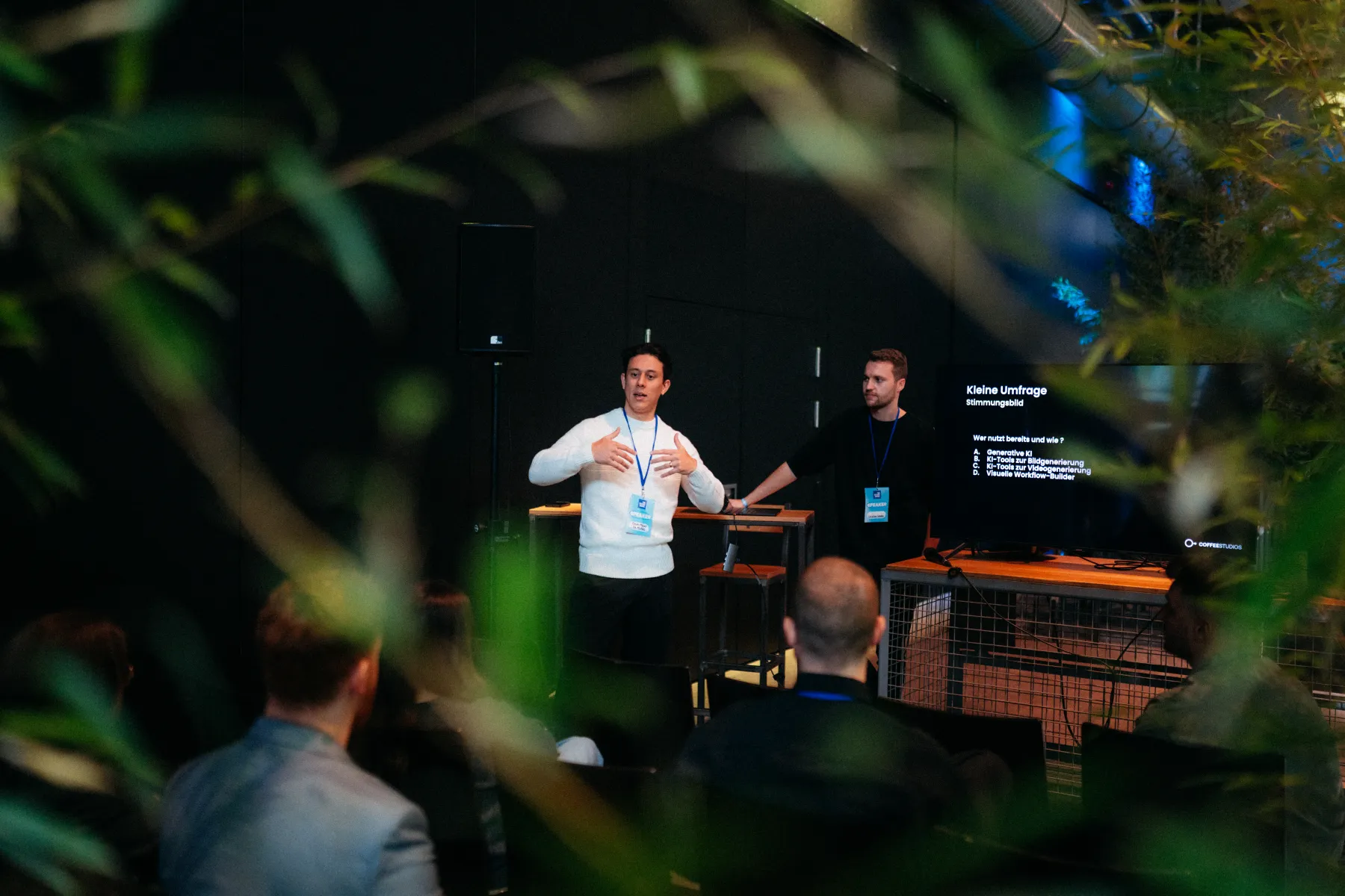 Workshop-Session mit Teilnehmern